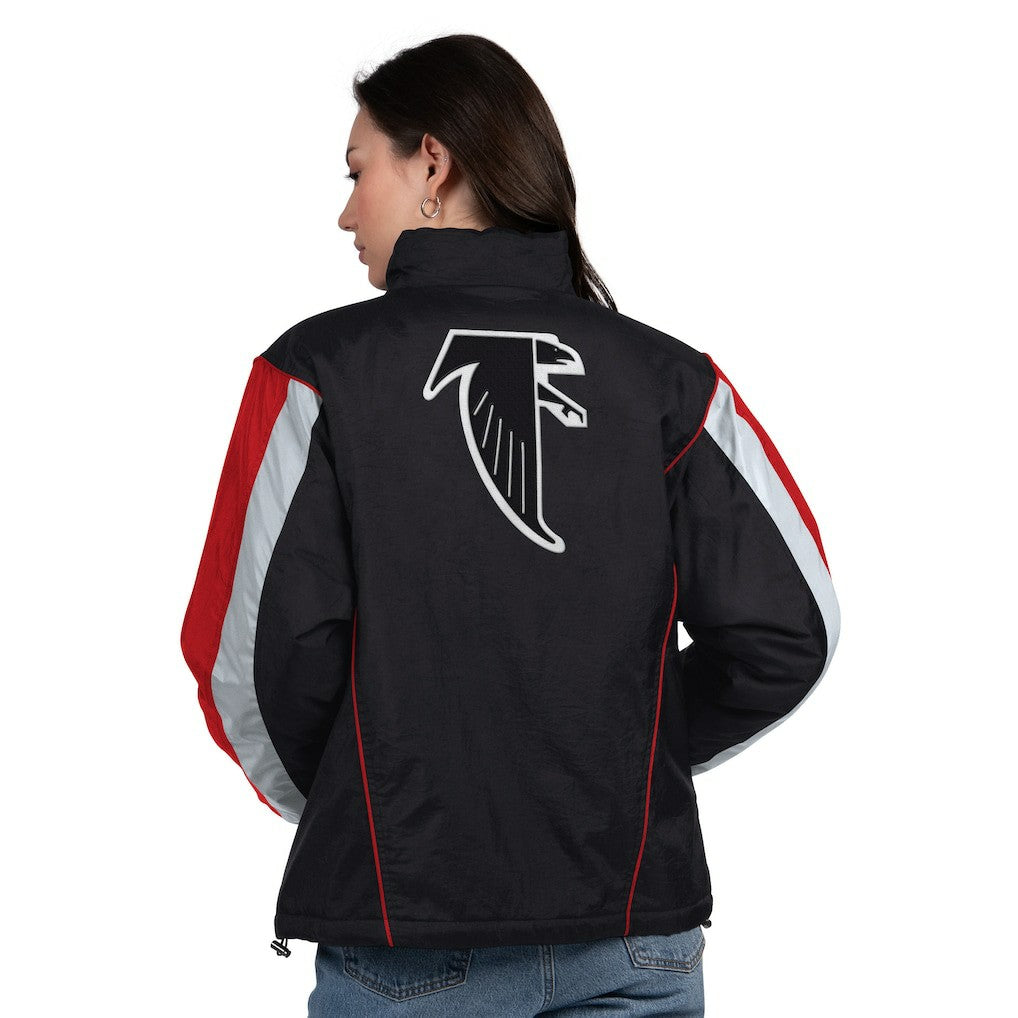 NFL Atlanta Falcons Starter Women's Thursday Night Gridiron Half-Zip Jacket