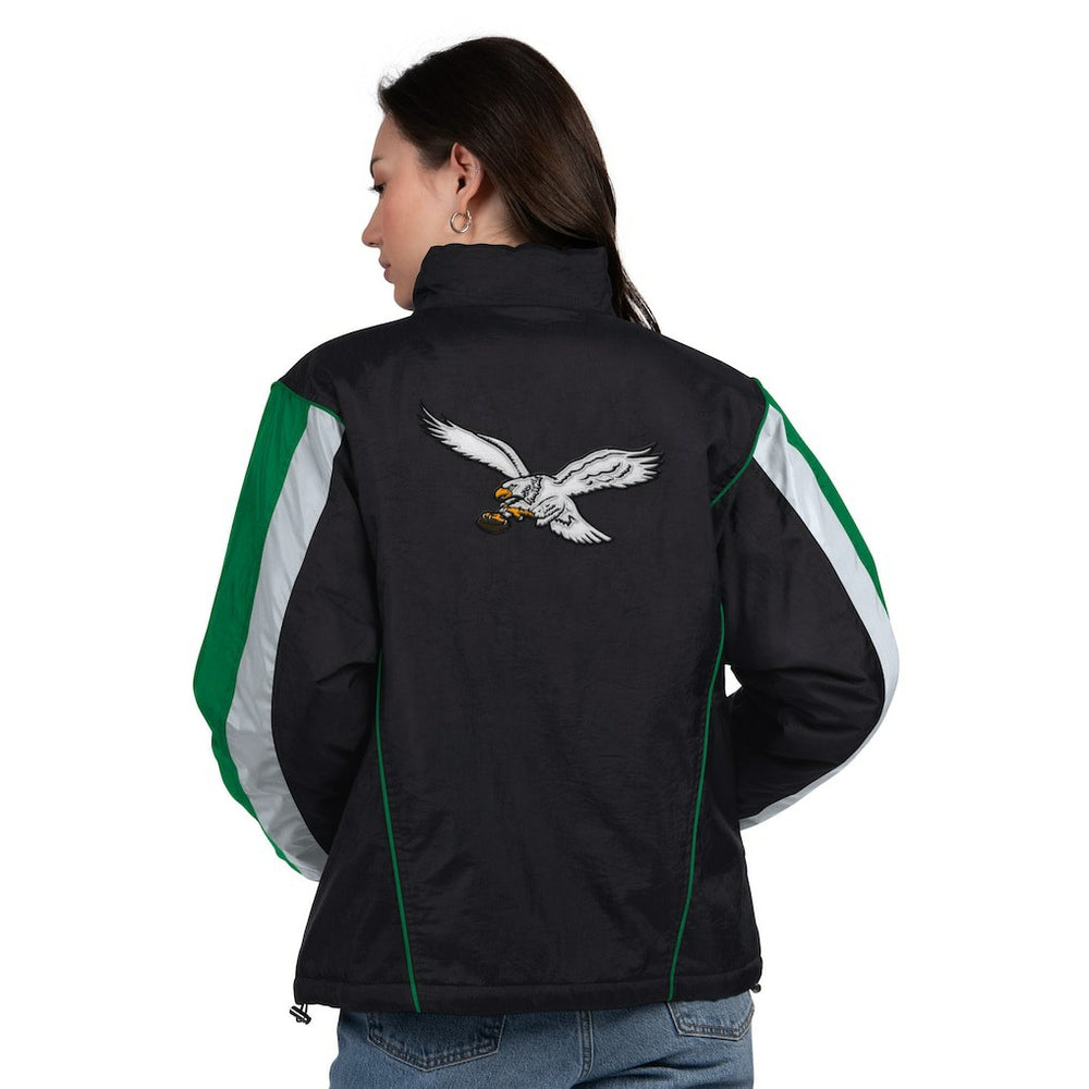 NFL Philadelphia Eagles Starter Women's Thursday Night Gridiron Half-Zip Jacket