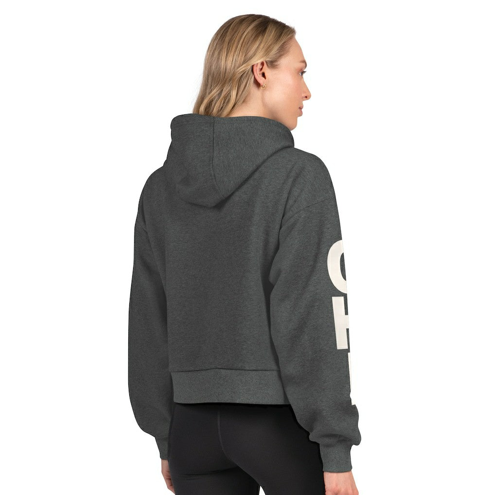 NFL Chicago Bears Starter Women's Star Player Cropped Fleece Pullover Hoodie