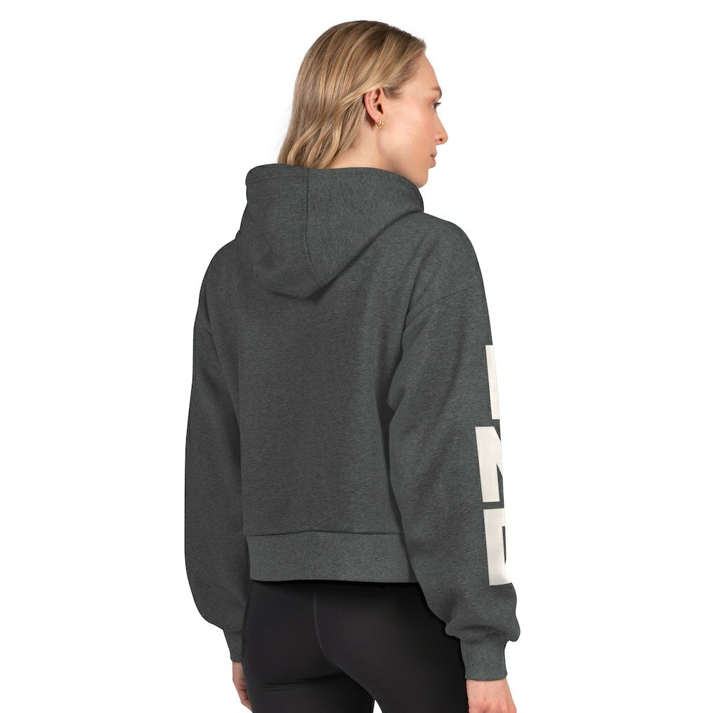 NFL Indianapolis Colts Starter Women's Star Player Cropped Fleece Pullover Hoodie