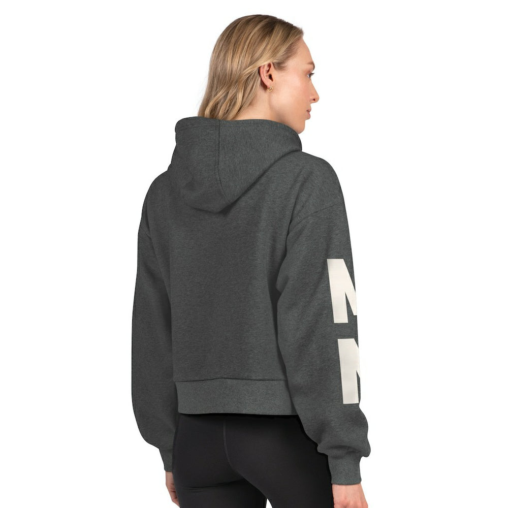 NFL Minnesota Vikings Starter Women's Star Player Cropped Fleece Pullover Hoodie