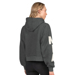 NFL Miami Dolphins Starter Women's Star Player Cropped Fleece Pullover Hoodie