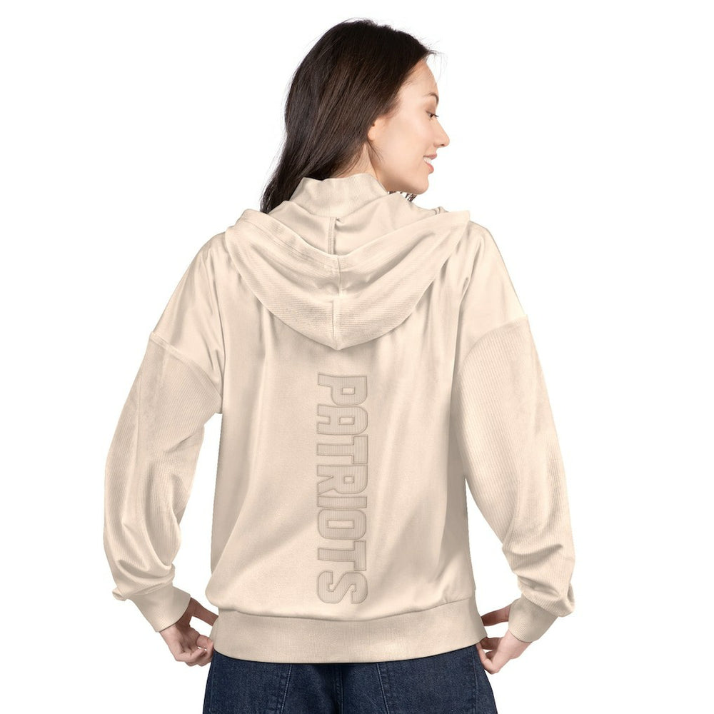 NFL New England Patriots G-III 4Her by Carl Banks Women's Rookie Full-Zip Hoodie