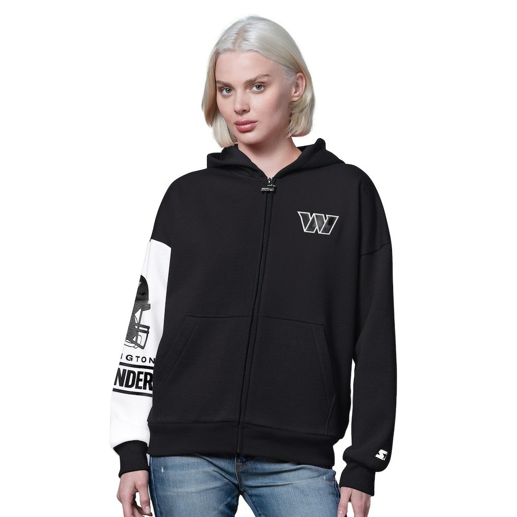 NFL Washington Commanders Starter Women's 4th Down Full-Zip Hoodie