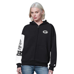 NFL Green Bay Packers Starter Women's 4th Down Full-Zip Hoodie