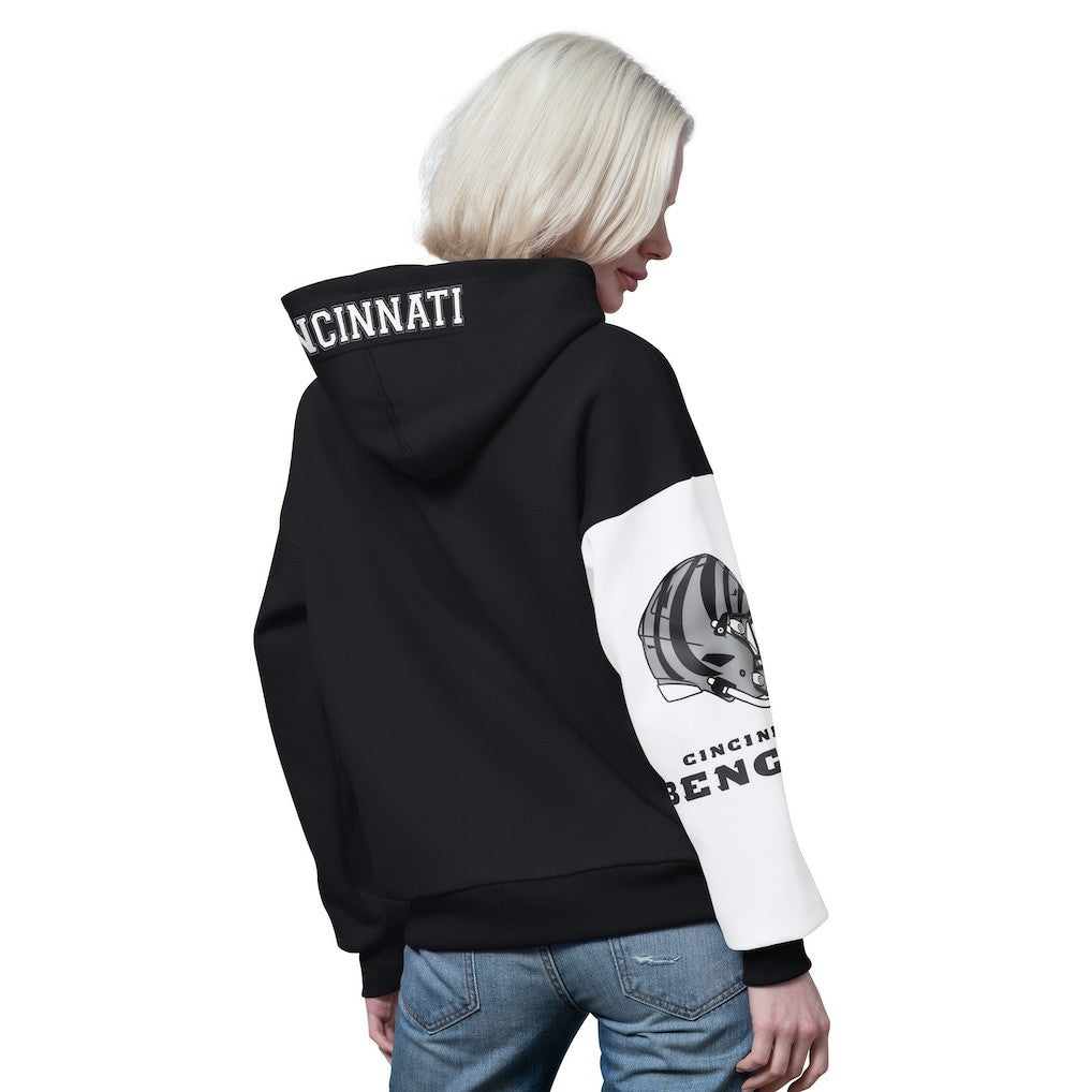 NFL Cincinnati Bengals Starter Women's 4th Down Full-Zip Hoodie