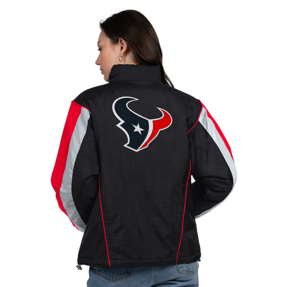 NFL Houston Texans Starter Women's Thursday Night Gridiron Half-Zip Jacket