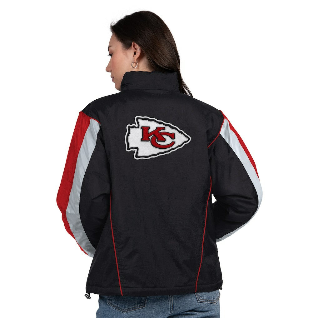 NFL Kansas City Chiefs Starter Women's Thursday Night Gridiron Half-Zip Jacket