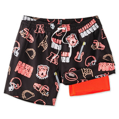 NFL Cleveland Browns Chubbies The Neon 5.5" Classic Lined Swim Trunks