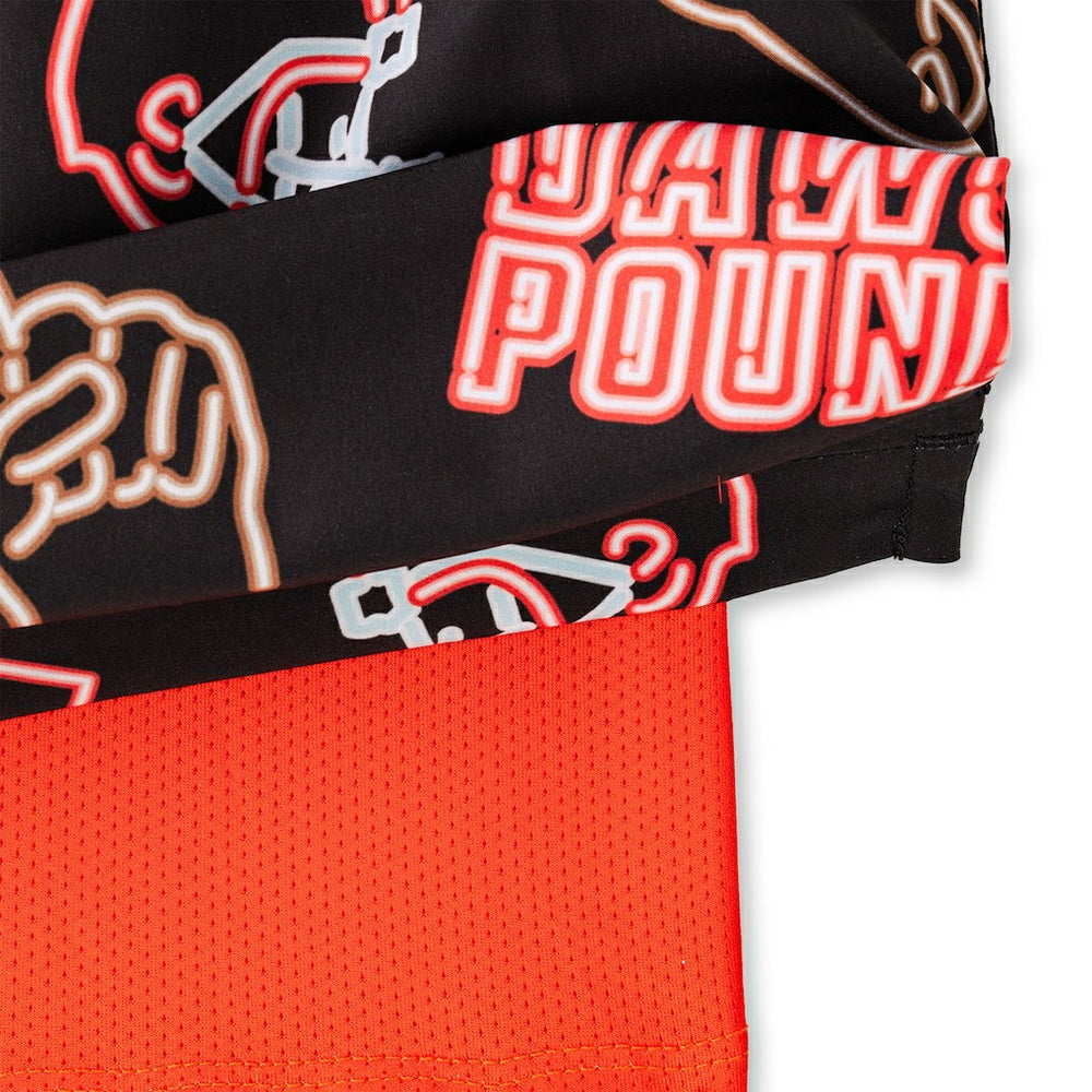 NFL Cleveland Browns Chubbies The Neon 5.5" Classic Lined Swim Trunks