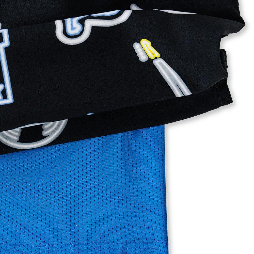 NFL Detroit Lions Chubbies The Neon 5.5" Classic Lined Swim Trunks