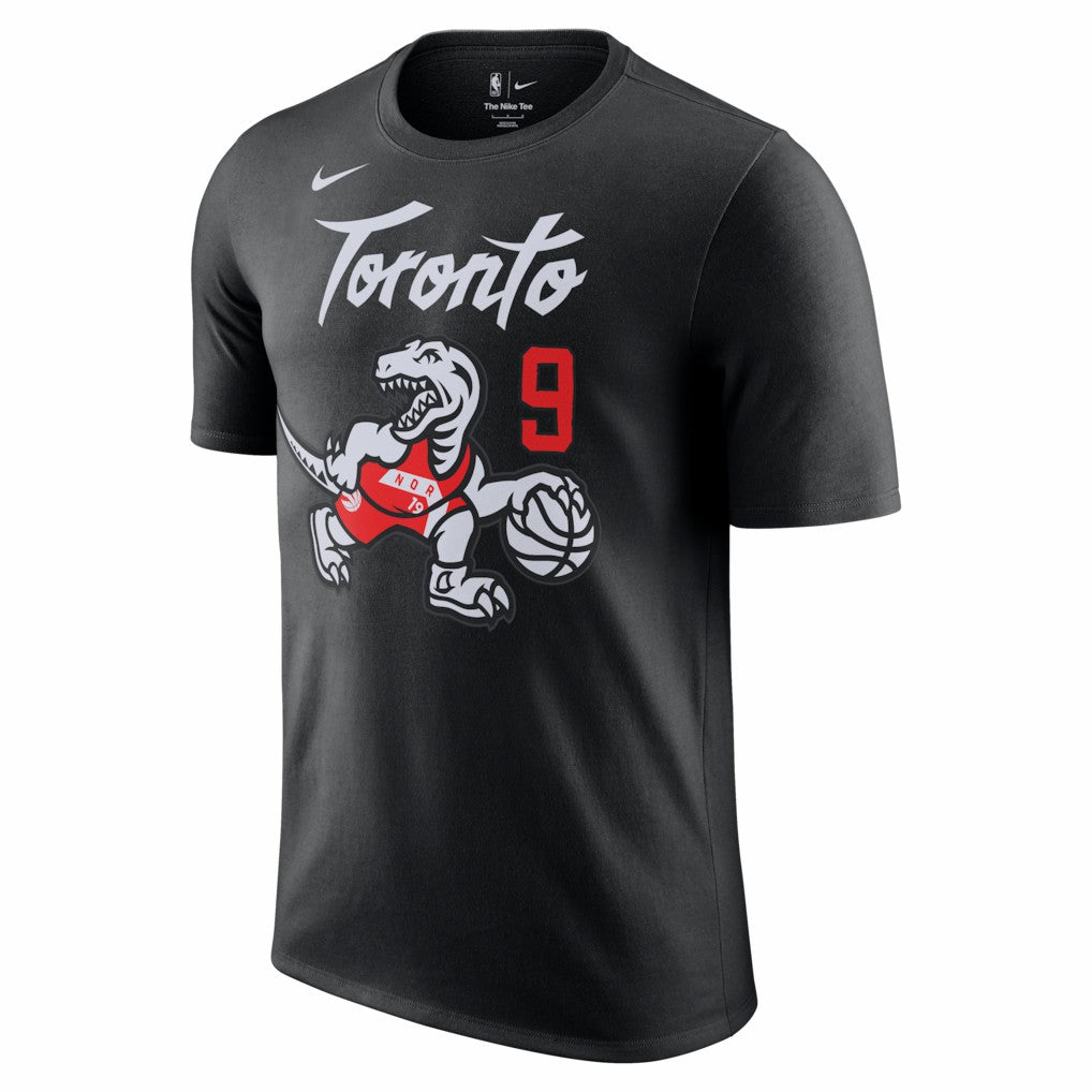 RJ Barrett Toronto Raptors Unisex 2025/26 City Edition Name & Number T-Shirt - Black | Nike outlet