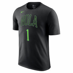 Zion Williamson New Orleans Pelicans Unisex 2025/26 City Edition Name & Number T-Shirt - Black | Nike discount