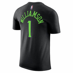 Zion Williamson New Orleans Pelicans Unisex 2025/26 City Edition Name & Number T-Shirt - Black | Nike discount