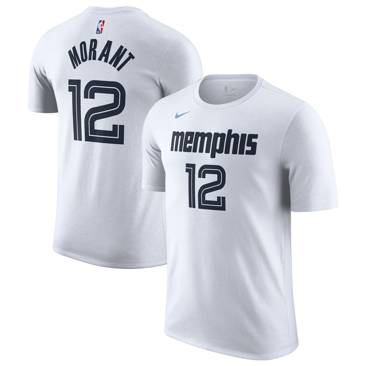 Ja Morant Memphis Grizzlies Unisex 2025/26 City Edition Name & Number T-Shirt - White | Nike for sale