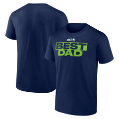 NFL Seattle Seahawks Best Dad Father's Day T-Shirt