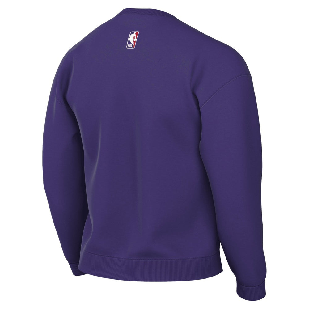 Los Angeles Lakers Jordan Brand Statement Edition Sweatshirt - Purple sale
