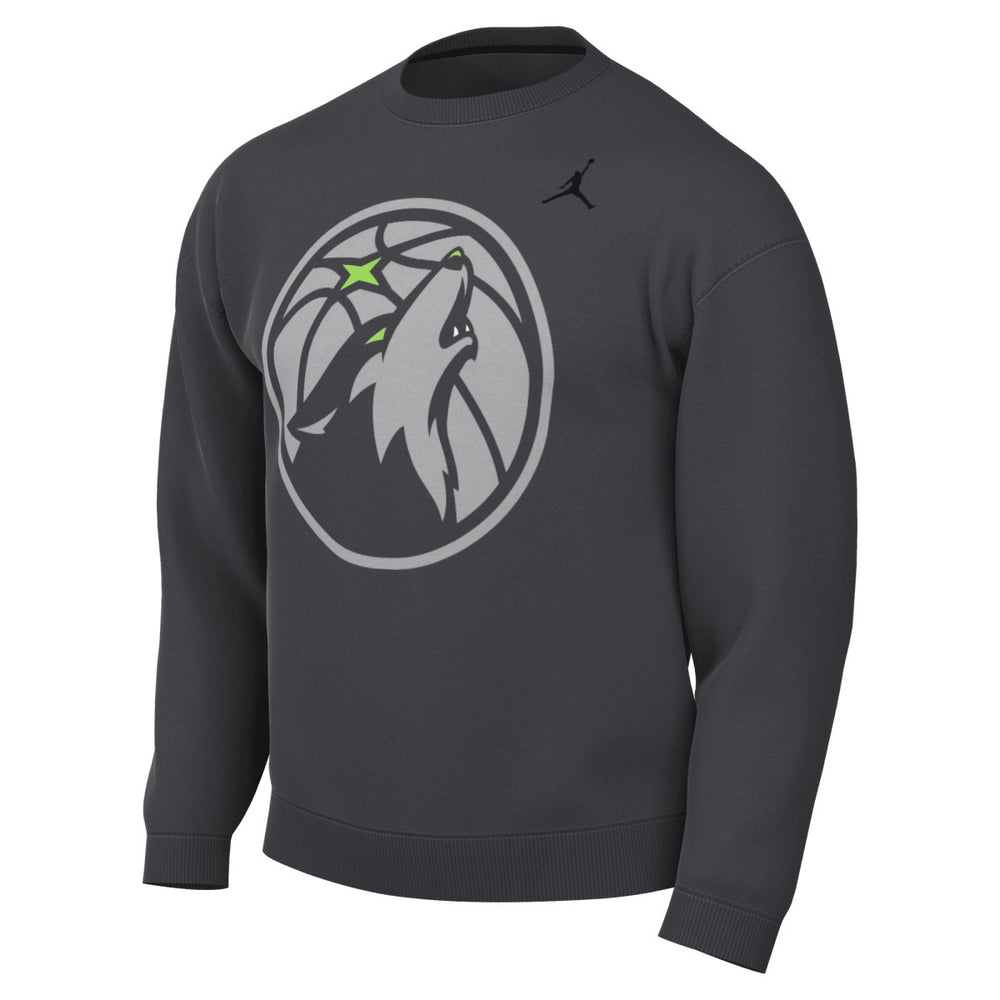 Minnesota Timberwolves Jordan Brand Statement Edition Sweatshirt - Anthracite cheap