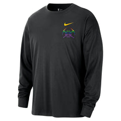 Denver Nuggets 2025/26 City Edition Remix Essential Logo Long Sleeve T-Shirt sale - Black | Nike online