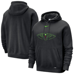 New Orleans Pelicans 2025/26 City Edition Essential Logo Remix Hoodie - Black | Nike for sale