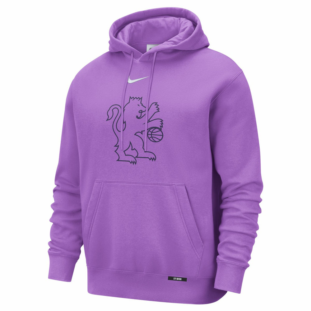 Sacramento Kings 2025/26 City Edition Essential Logo Remix Hoodie - Purple | Nike outlet