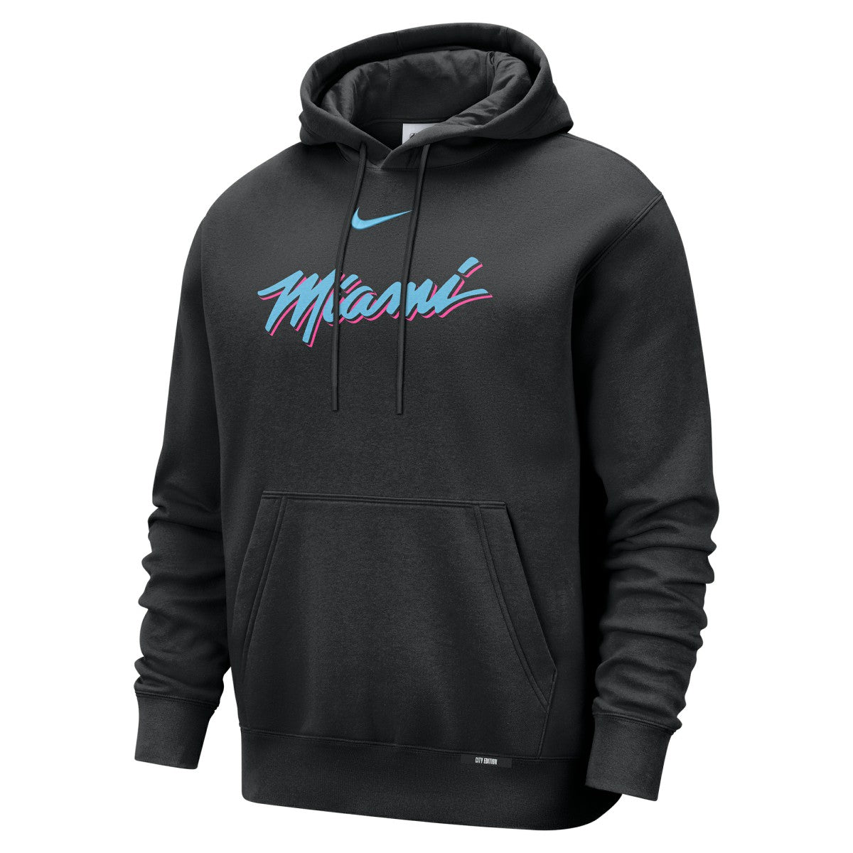 Miami Heat 2025/26 City Edition Essential Remix Club Hoodie - Black | Nike discount