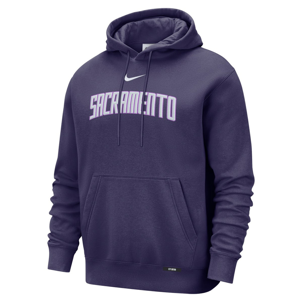 Sacramento Kings 2025/26 City Edition Essential Remix Club Hoodie - Purple | Nike sale