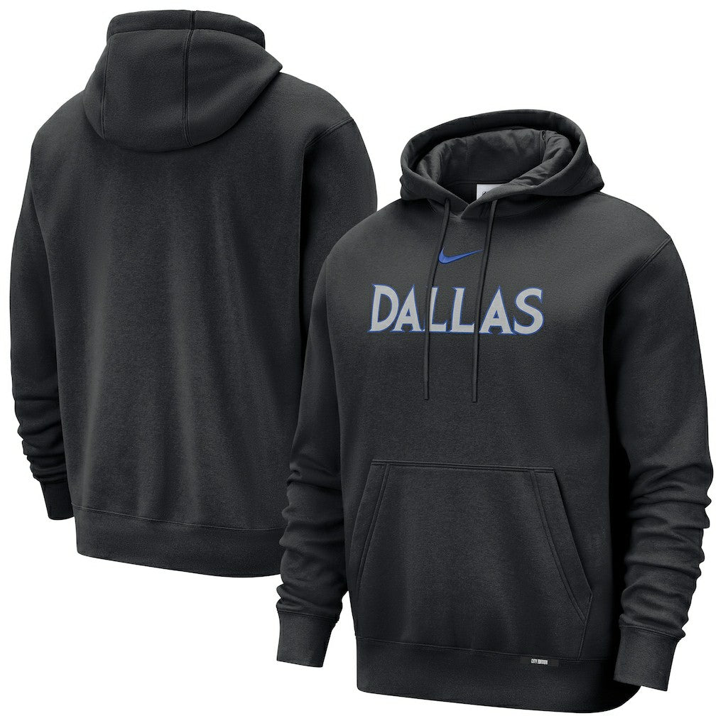 Dallas Mavericks 2025/26 City Edition Essential Remix Club Hoodie sale - Black | Nike shop