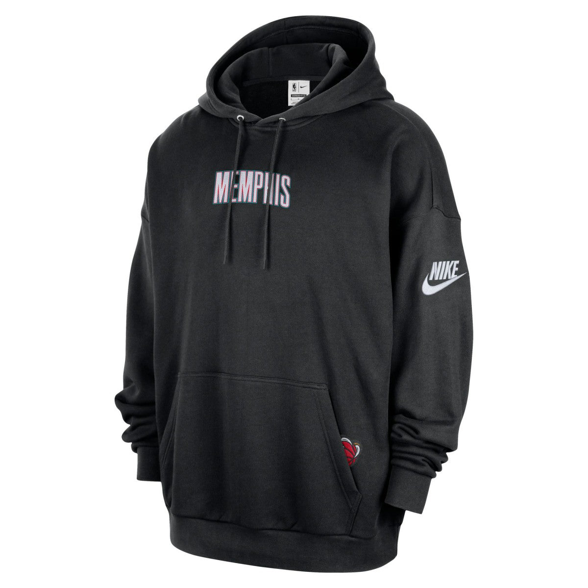 Memphis Grizzlies Classic Edition Hardwood Classics Premium Club Heavyweight Fleece Hoodie - Black | Nike cheap