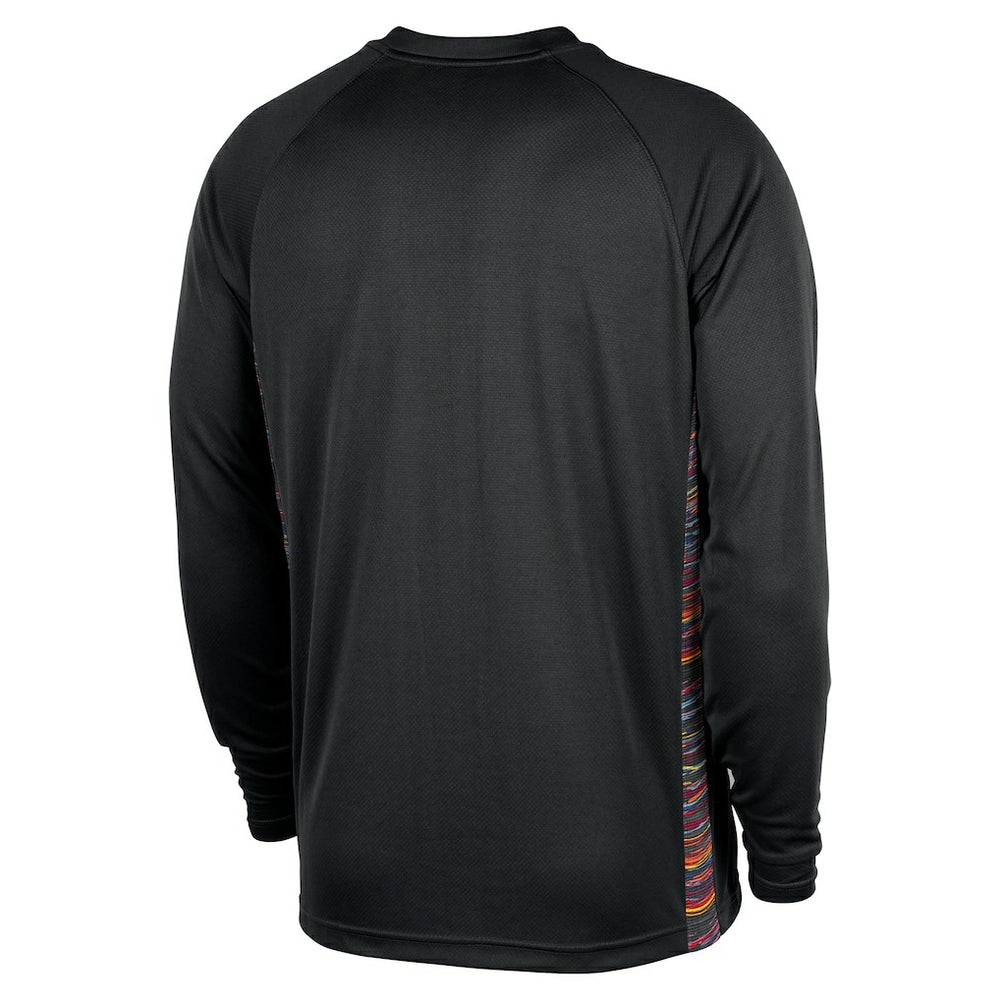 Brooklyn Nets 2025/26 City Edition Authentic Pregame Dri-FIT Long Sleeve Shooting T-Shirt - Black | Nike discount