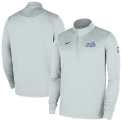 Orlando Magic 2025/26 City Edition Remix Authentic Coaches Dri-FIT Half-Zip Top - Silver | Nike cheap