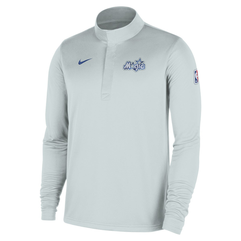 Orlando Magic 2025/26 City Edition Remix Authentic Coaches Dri-FIT Half-Zip Top - Silver | Nike cheap