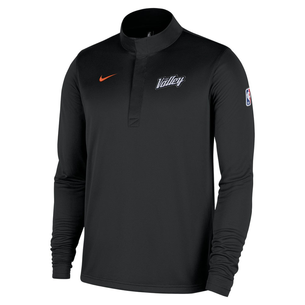 Phoenix Suns 2025/26 City Edition Remix Authentic Coaches Dri-FIT Half-Zip Top - Black | Nike discount
