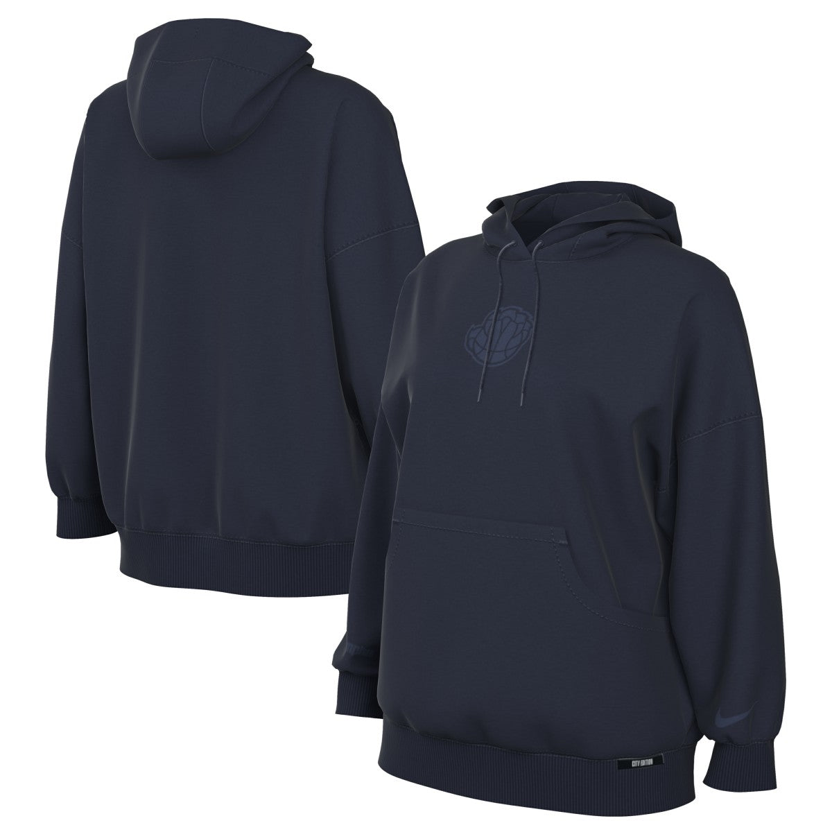 Memphis Grizzlies Women's 2025/26 City Edition Remix Premium Fleece Hoodie - Navy | Nike shop