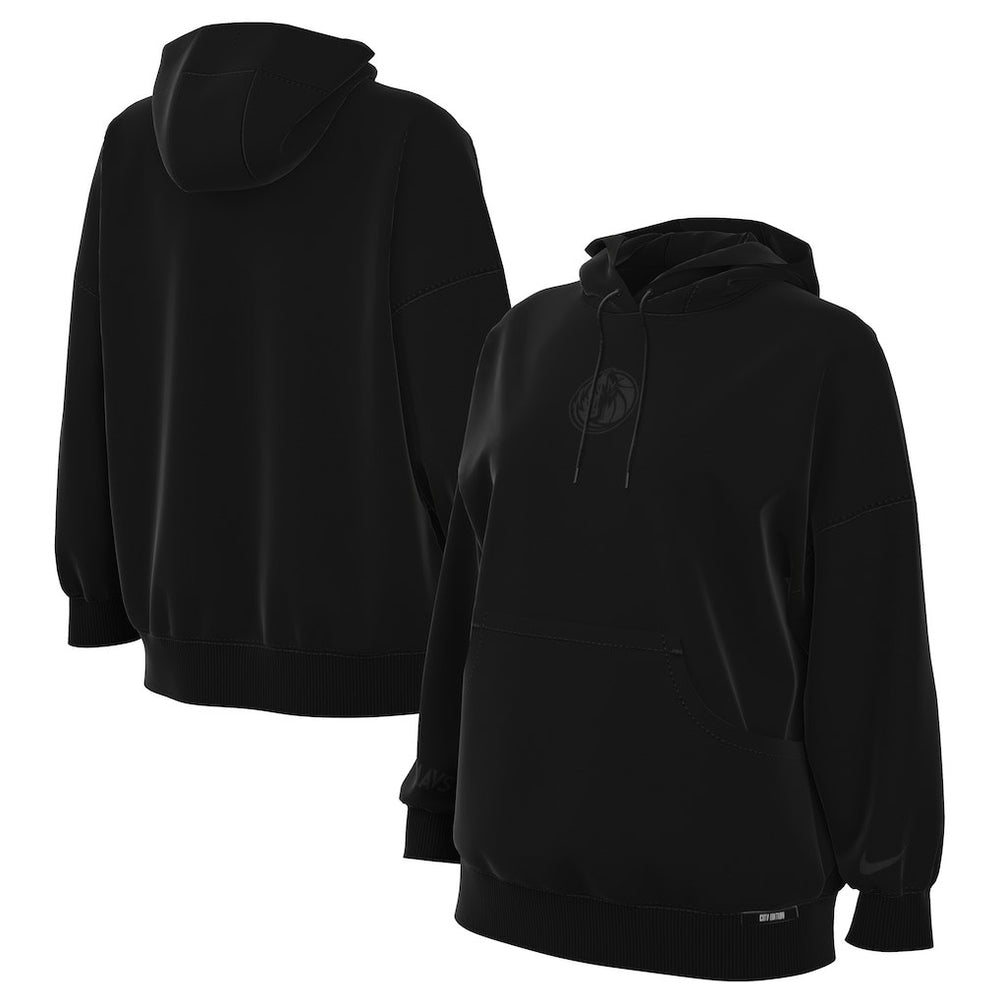 Dallas Mavericks Women's 2025/26 City Edition Remix Premium Fleece Hoodie sale - Black | Nike online