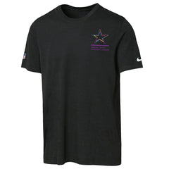 NFL Dallas Cowboys Youth 2025 NFL Crucial Catch Tri-Blend Dri-FIT T-Shirt