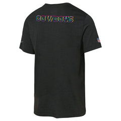 NFL Dallas Cowboys Youth 2025 NFL Crucial Catch Tri-Blend Dri-FIT T-Shirt