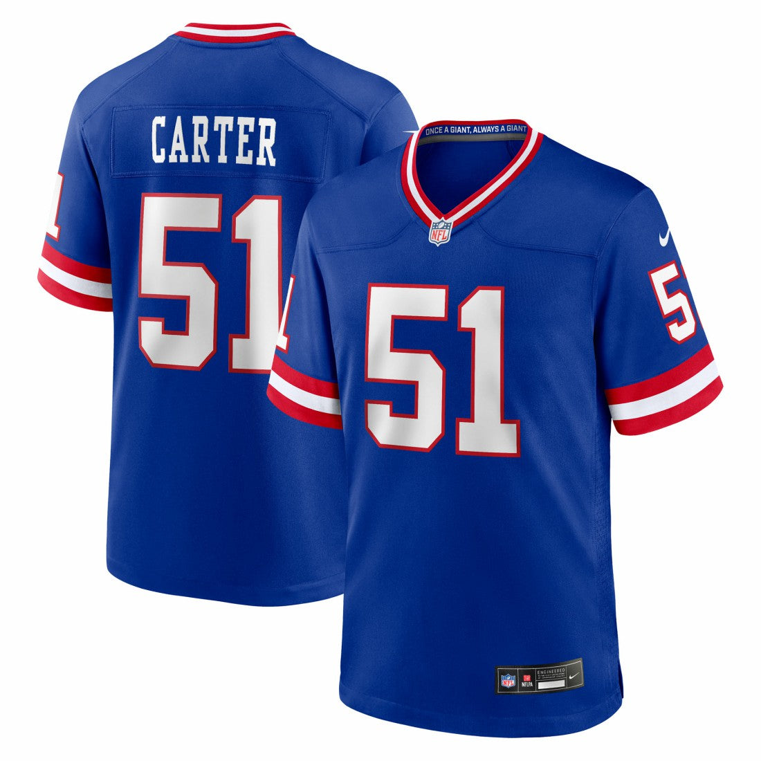 NFL New York Giants Abdul Carter  First Round Pick 2nd Alternate Game Jersey