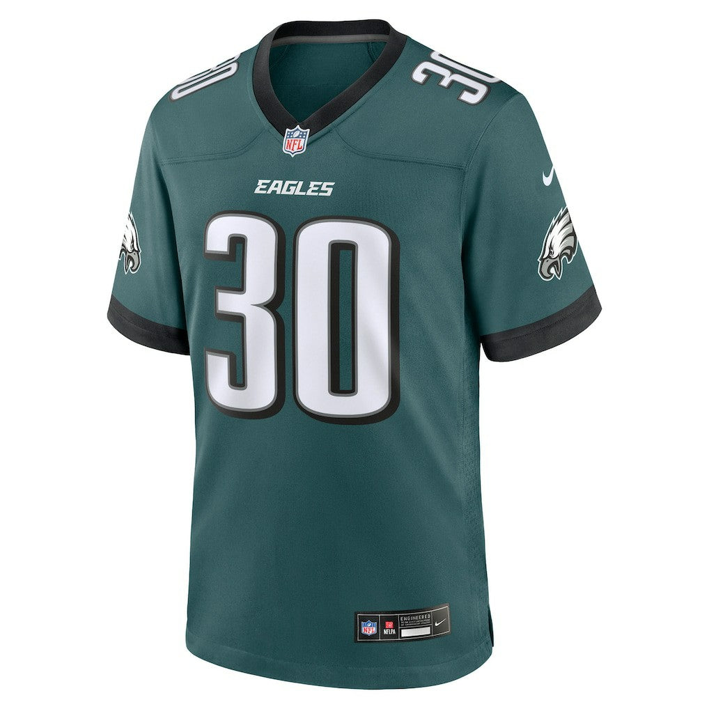 NFL Philadelphia Eagles Jihaad Campbell  2025 NFL Draft First Round Pick Game Jersey
