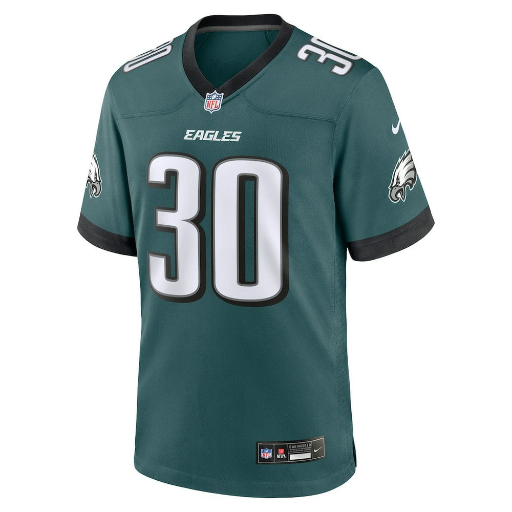 NFL Philadelphia Eagles Jihaad Campbell  2025 NFL Draft First Round Pick Game Jersey