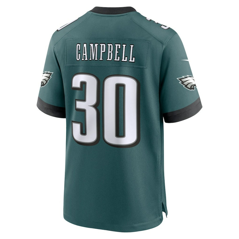 NFL Philadelphia Eagles Jihaad Campbell  2025 NFL Draft First Round Pick Game Jersey