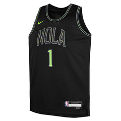 Zion Williamson New Orleans Pelicans Youth 2025/26 City Edition Swingman Jersey - Black | Nike sale