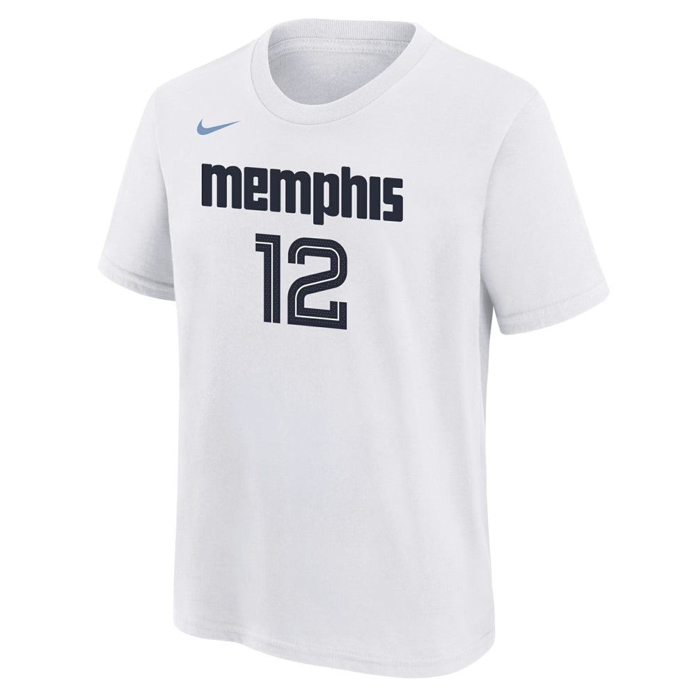 Ja Morant Memphis Grizzlies Youth 2025/26 City Edition Name & Number T-Shirt - White | Nike sale