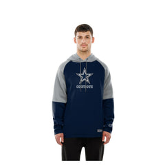 NFL Dallas Cowboys Combine Authentic Color Block Raglan Pullover Hoodie