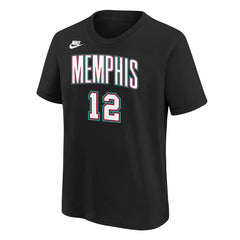 Ja Morant Memphis Grizzlies Youth Name & Number T-Shirt - Classic Edition - Black | Nike sale