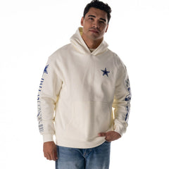 NFL Dallas Cowboys The Wild Collective Unisex Stacked Graphic Sleeve Fleece Hoodie