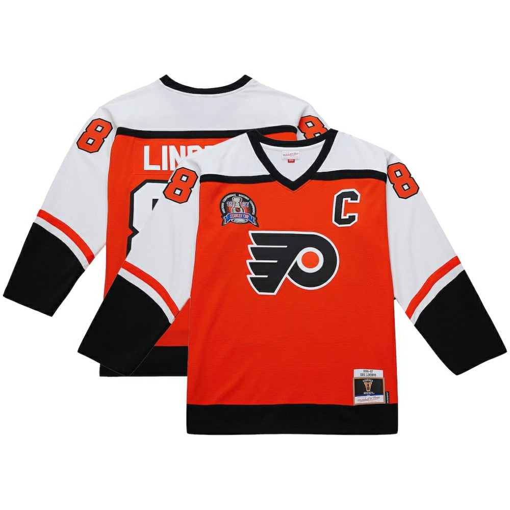 Eric Lindros Philadelphia Flyers Mitchell & Ness Big & Tall 1996-97 Blue Line 2.0 Jersey
