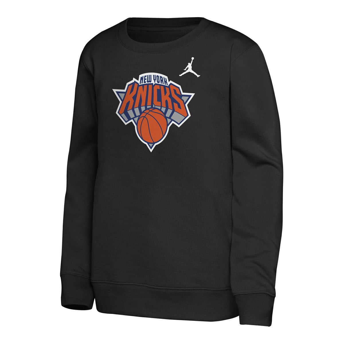 New York Knicks Jordan Brand Youth Courtside Statement Edition Sweatshirt - Black sale