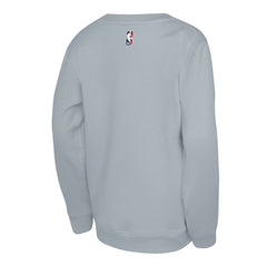 San Antonio Spurs Jordan Brand Youth Courtside Statement Edition Sweatshirt - Silver outlet
