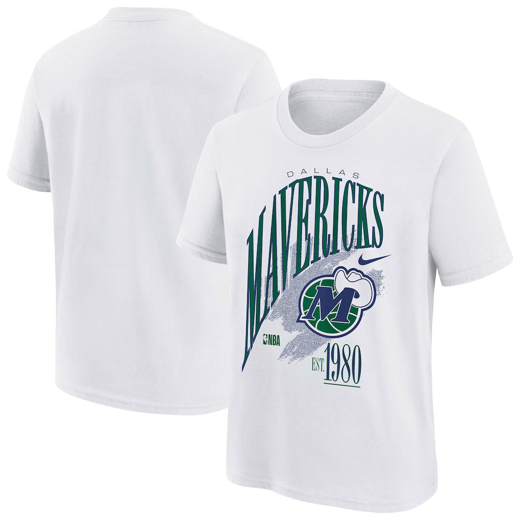Dallas Mavericks Youth Hardwood Classics Champs Max90 T-Shirt sale - White | Nike sale